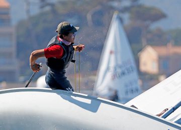 laser europa cup hyeres 2017 day 1