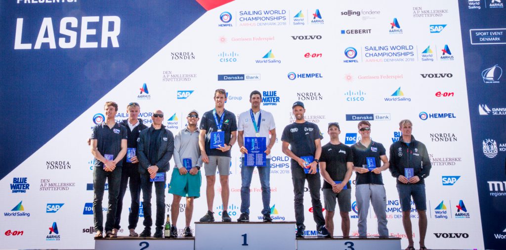Eight nations qualified the Laser Men's in Tokyo 2020