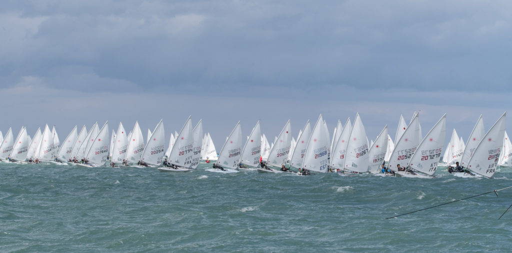 kick off the Laser Europa Cup 2019