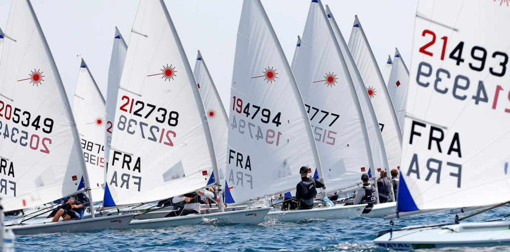 2019 Laser Europa Cup France 412 sailors