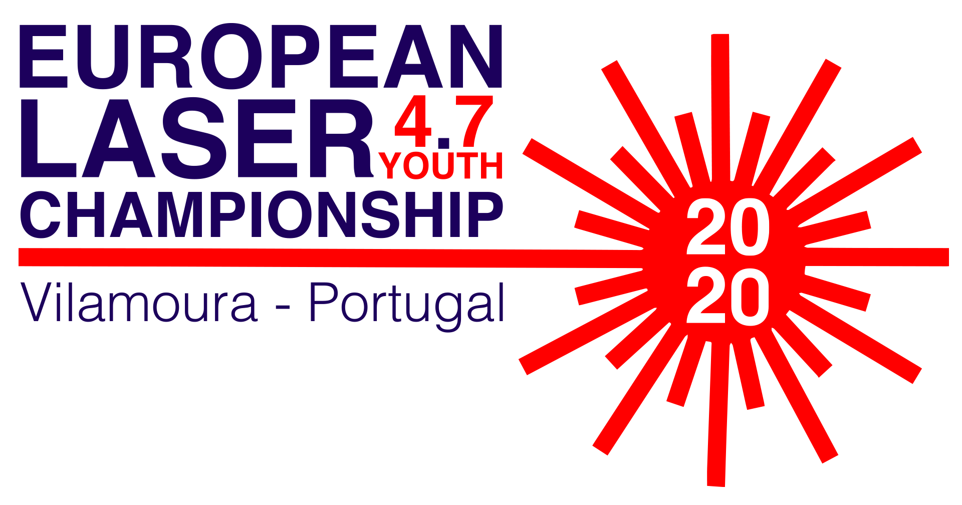 2020 laser 4.7 youth europeans logo