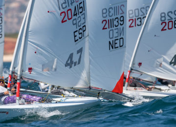 2020 Laser 4.7 Youth Europeans Race day 1