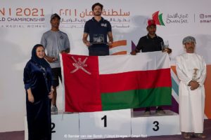 ilca 6 men podium oman