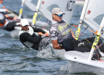 Race day 2 2022 EurILCA Under 21 Europeans
