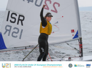 Shai Kakon ISR - 2022 EurILCA 6 Under 21 European champion