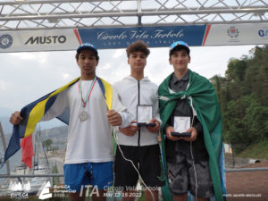 podium ilca 4 men