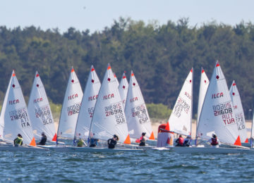 2022 EurILCA 4 Youth Europeans race day 4