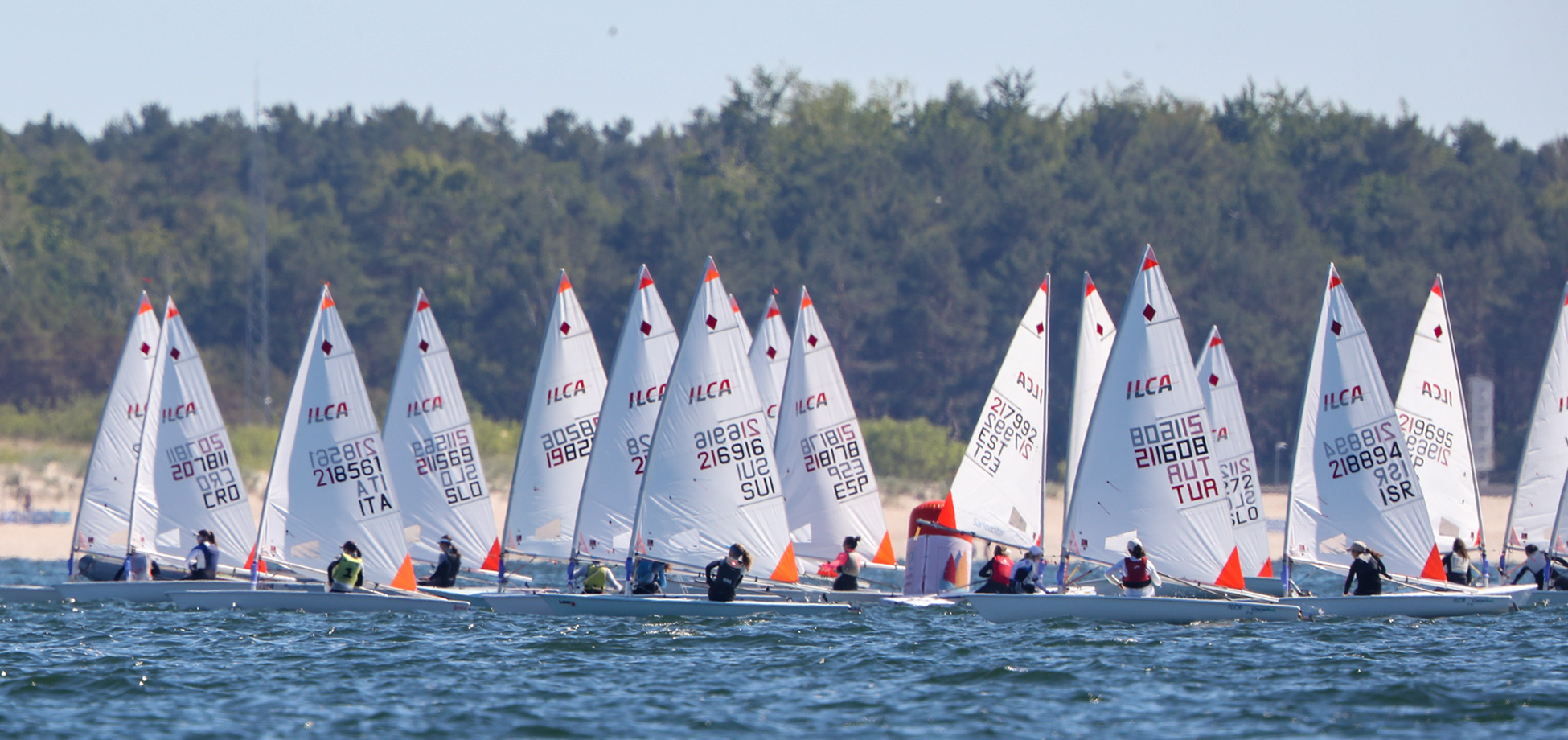 2022 EurILCA 4 Youth Europeans race day 4