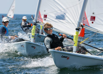 2022 EurILCA 4 Youth Europeans race day 5