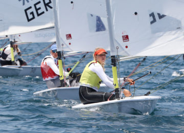 race day 3 2022 EurILCA 6 Youth Europeans