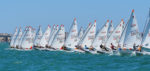 Race day 1 results at the 2023 ILCA 4 Youth Europeans in Cadiz