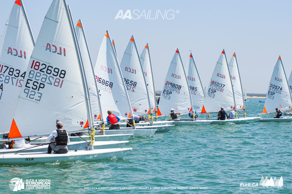 Race day 4 results - 2023 ILCA 4 Youth European Championships