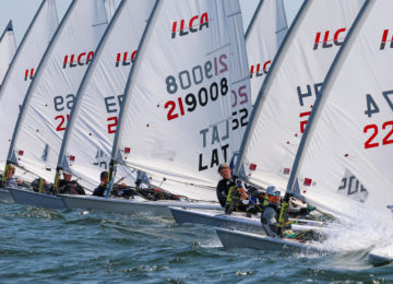 day 2 results 2023 ILCA 6 Youth Europeans