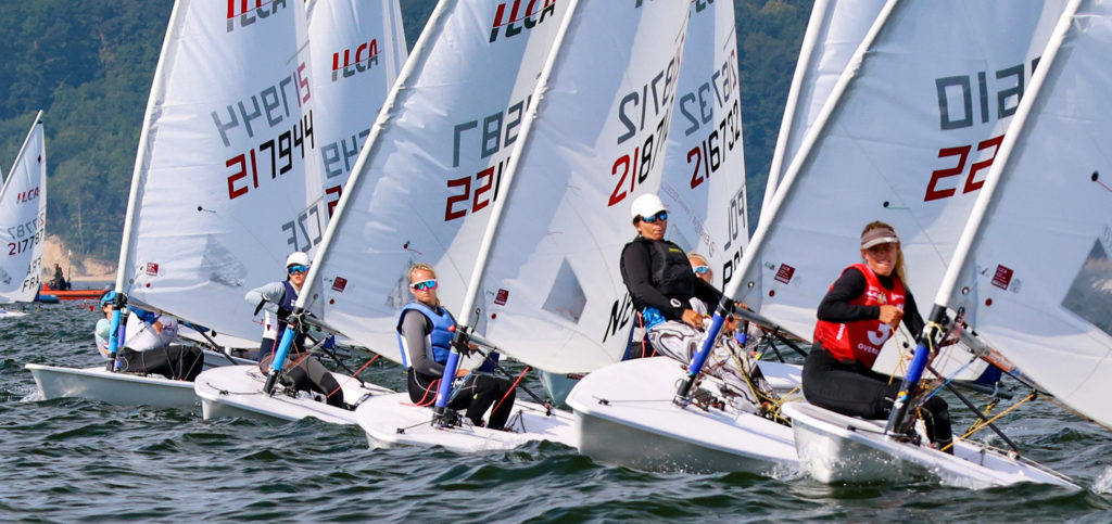 day 3 results 2023 ILCA 6 Youth Europeans