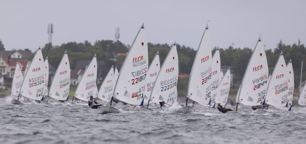 Race day 2 2023 ILCA Under 21 Europeans