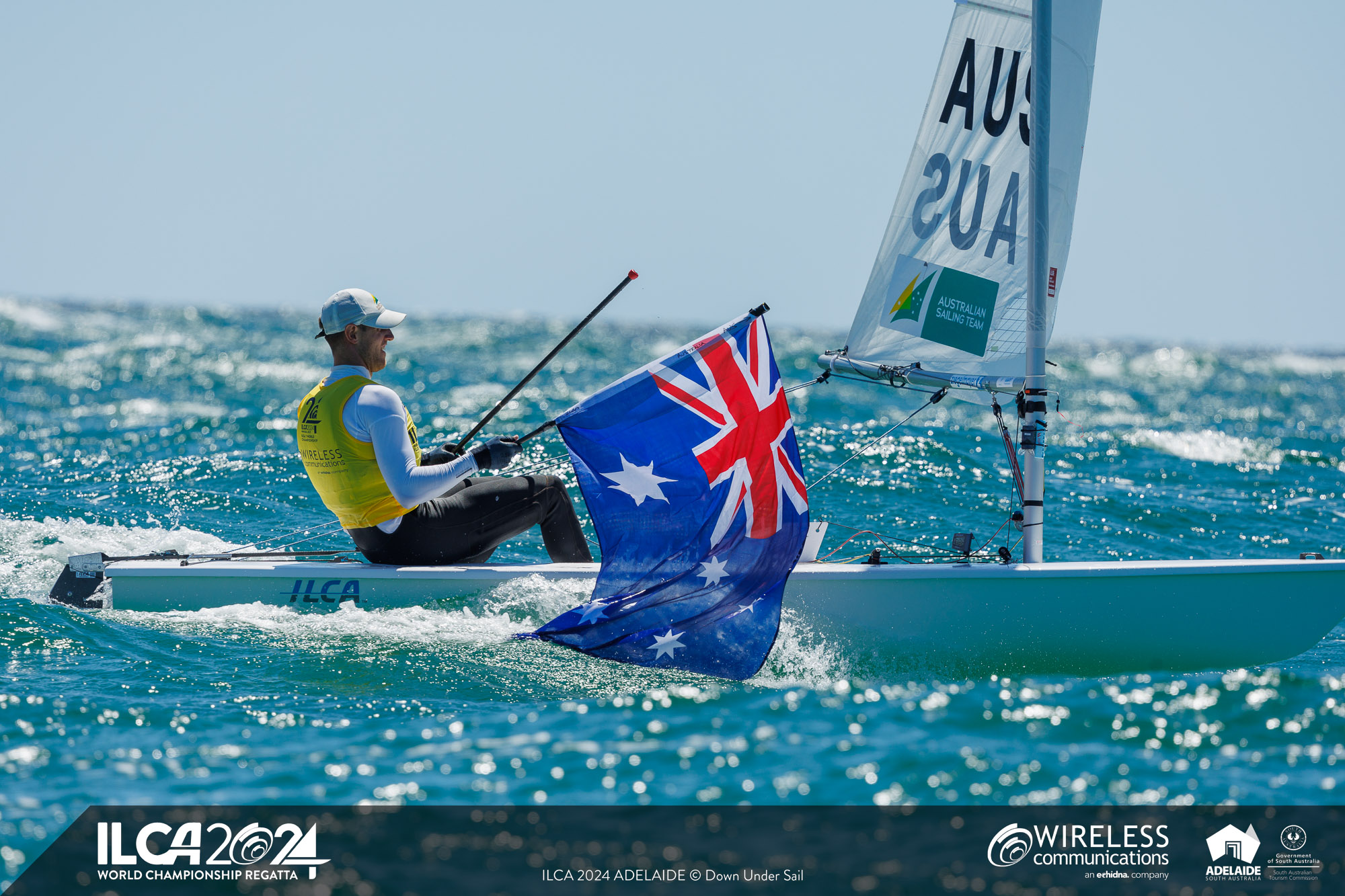 Matt Wearn AUS secures the 2024 ILCA 7 World title in Adelaide EurILCA