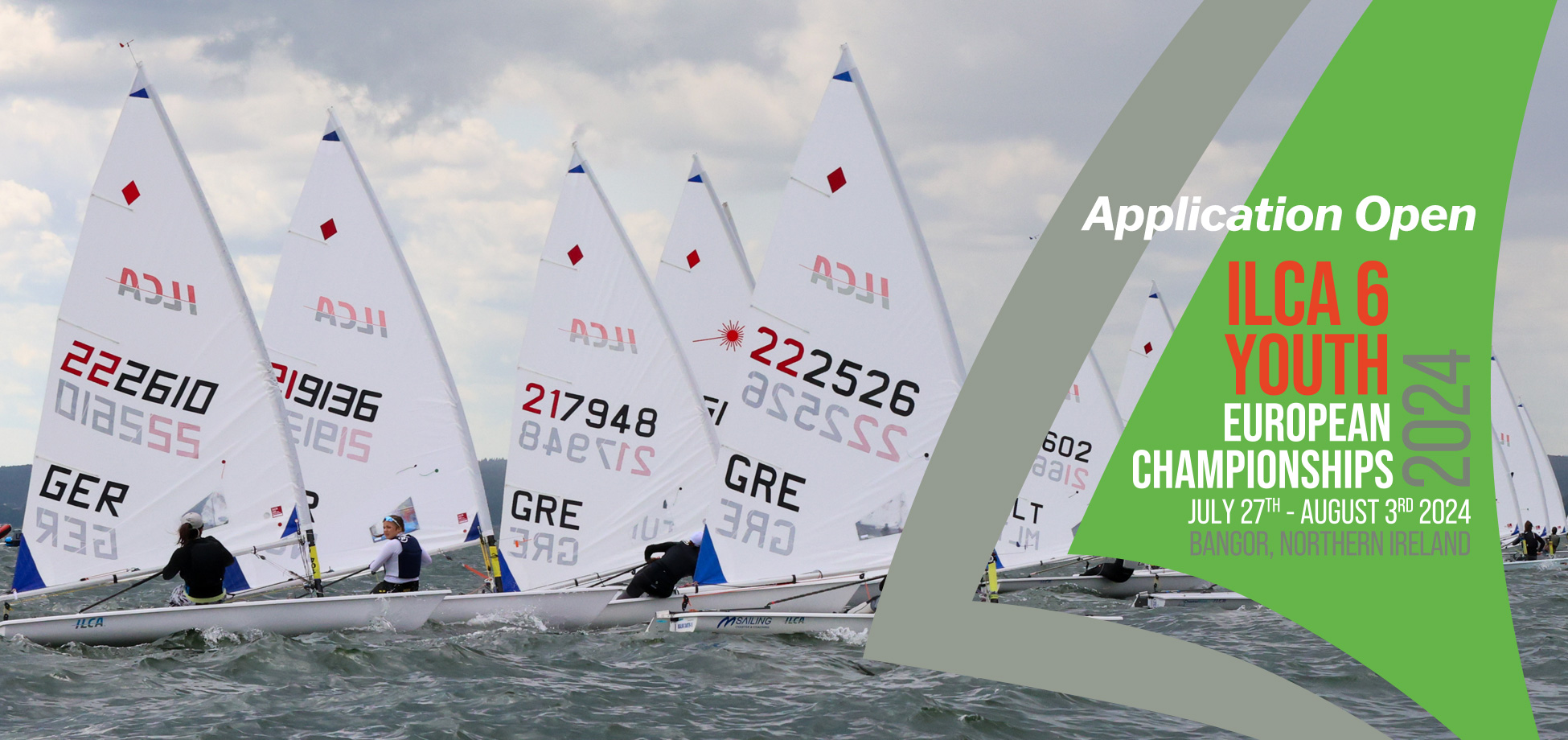 application open 2024 ilca 6 youth europeans