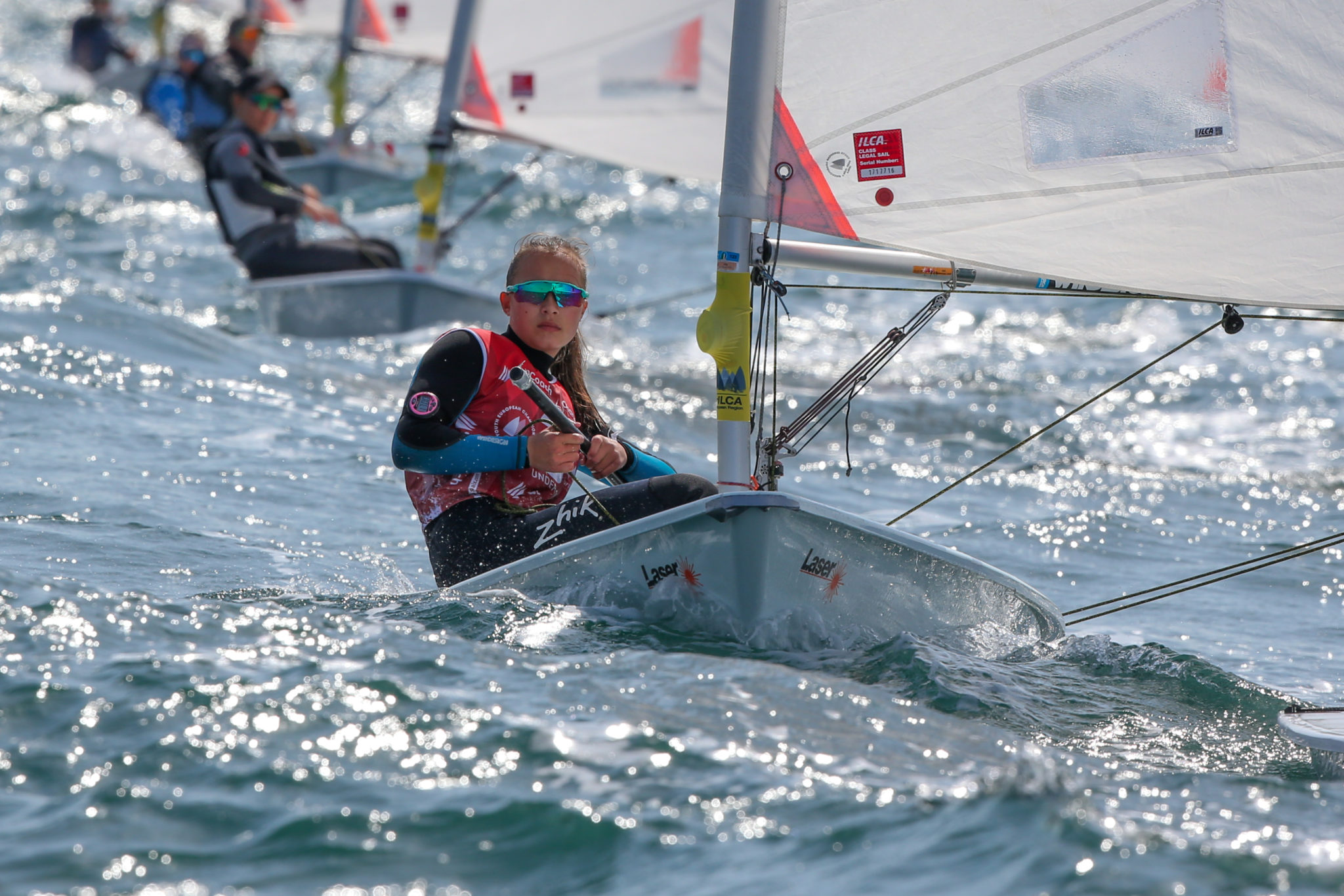 Ilca 4 Racing Day 5 report - 2024 ILCA 4 Youth European Championships
