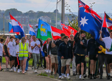 opening ceremony 2024 ILCA 6 Youth Europeans