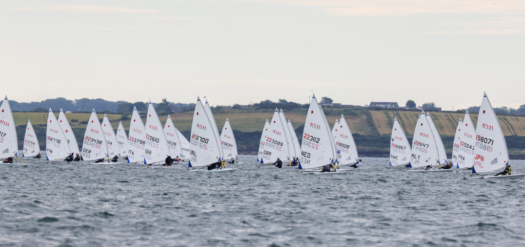 race day 1 results 2024 ILCA 6 Youth Europeans