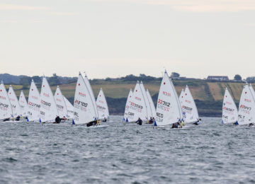 race day 1 results 2024 ILCA 6 Youth Europeans