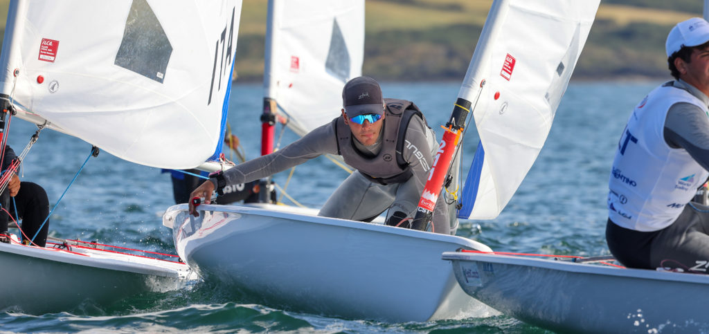 race day 2 results 2024 ILCA 6 Youth Europeans