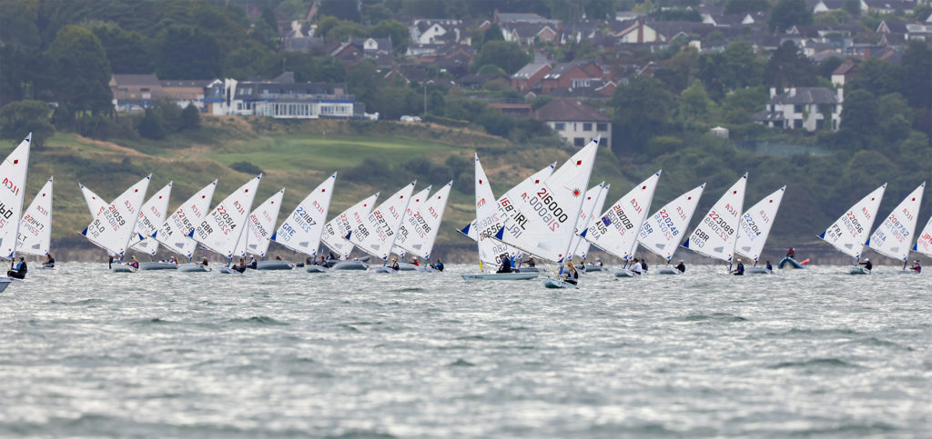 race day 3 results 2024 ILCA 6 Youth Europeans