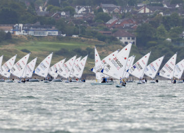 race day 3 results 2024 ILCA 6 Youth Europeans