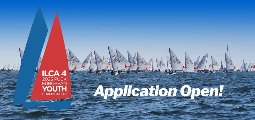 application open 2025 ilca 4 youth europeans