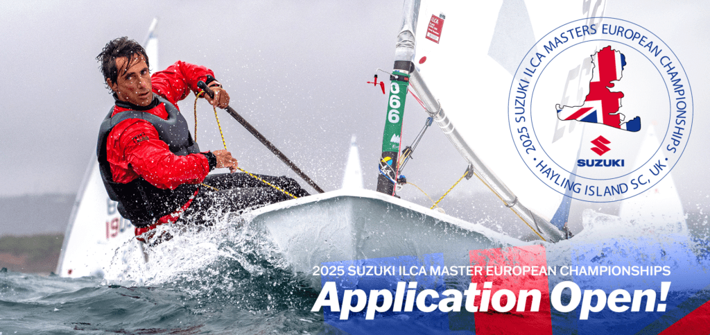 application open 2025 ilca master europeans