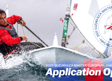 application open 2025 ilca master europeans