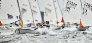 Day 2 results 2025 ILCA 4 Youth Europeans