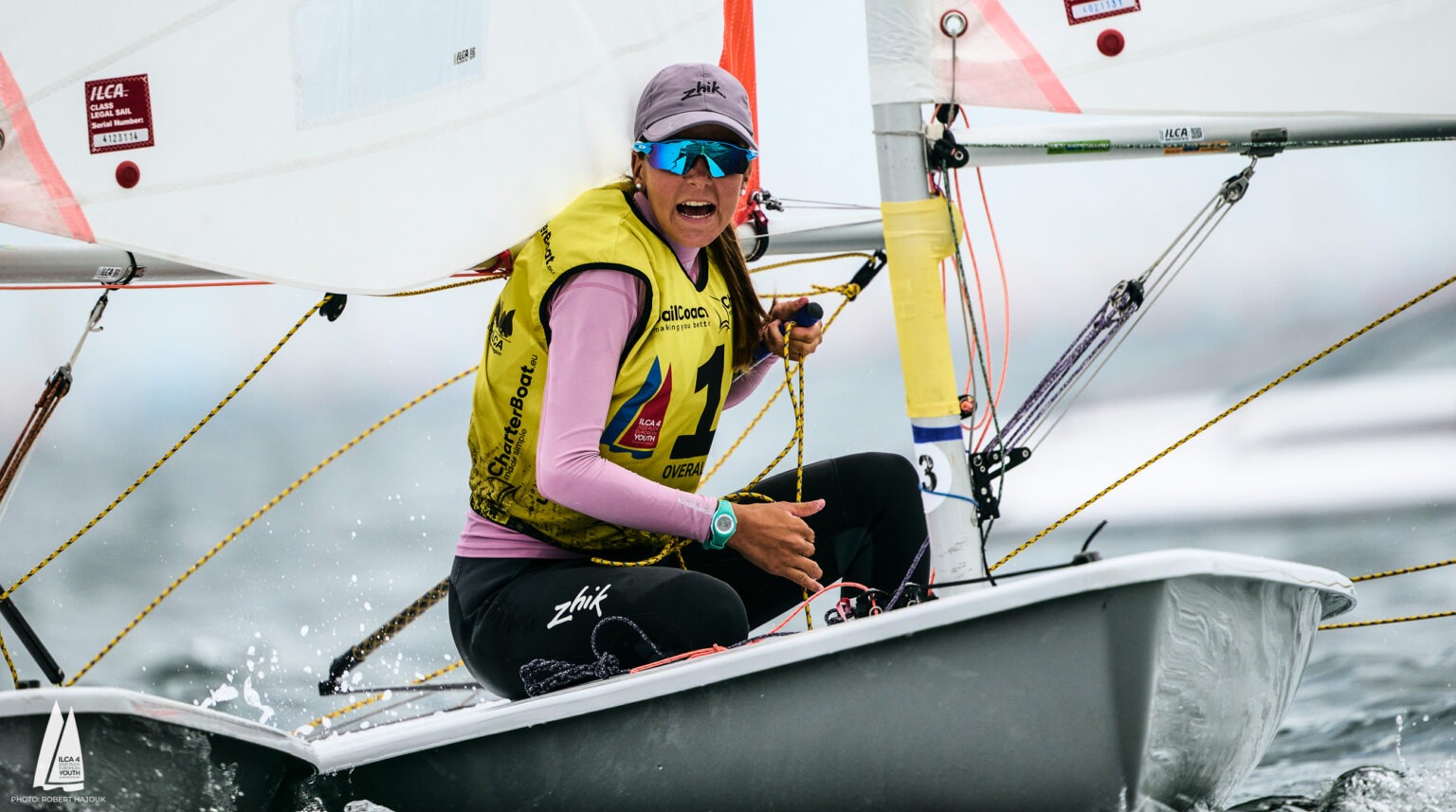 Ilca 4 Racing Race day 4 - 2025 ILCA 4 Youth Europeans Championships - EurILCA