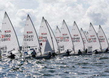 2025 ILCA Senior Europeans race day 2