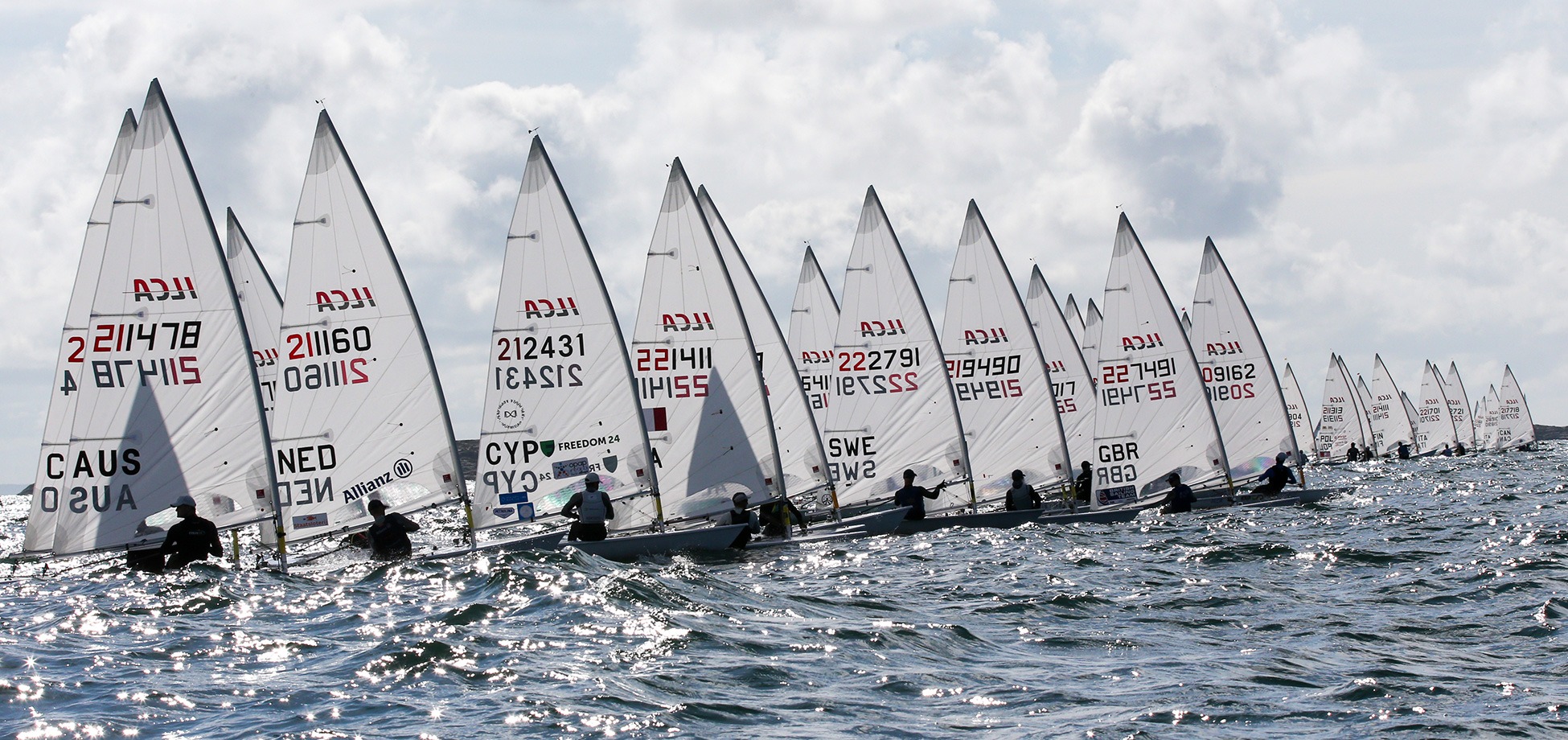 2025 ILCA Senior Europeans race day 2