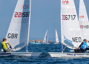 2025 ILCA Senior Europeans race day 3