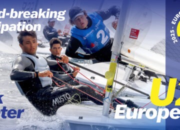 record breaking entries 2025 ilca under 21 europeans