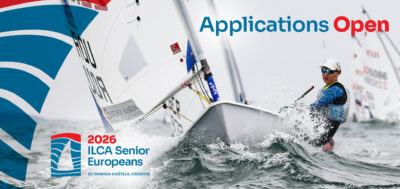 Applications Open – 2026 ILCA Senior European Championships