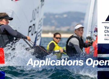 applications open 2026 ILCA 6 Youth Europeans