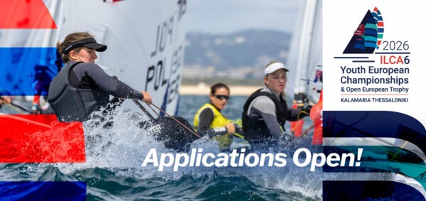 applications open 2026 ILCA 6 Youth Europeans