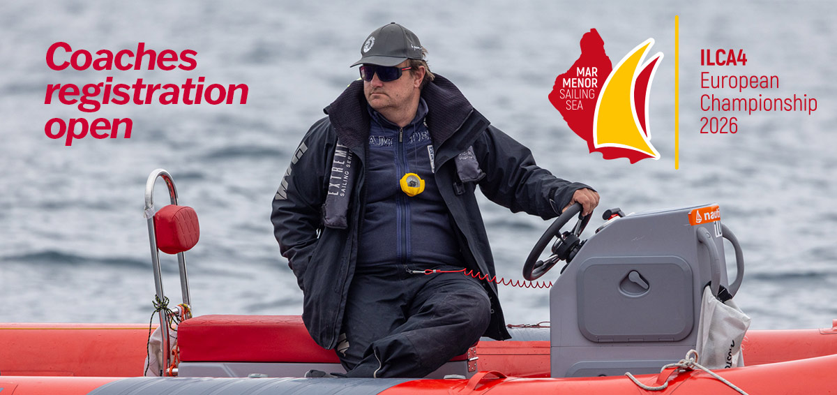 coaches registration 2026 ilca 4 youth europeans