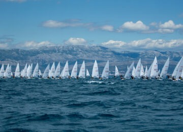 race day 1 2026 ilca senior europeans