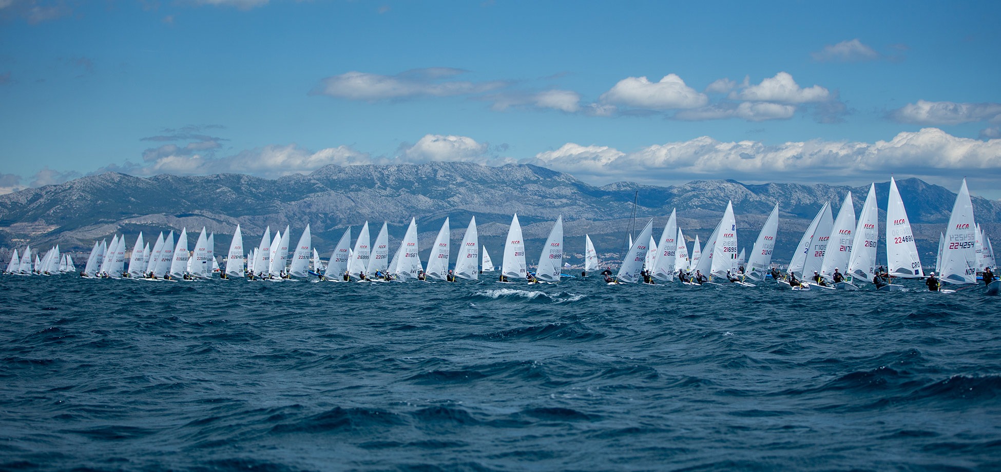 race day 1 2026 ilca senior europeans
