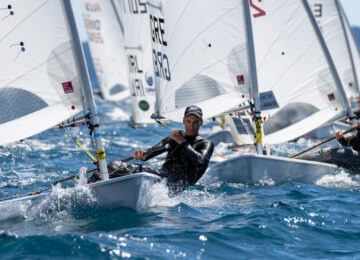 race day 2 2026 ilca senior europeans