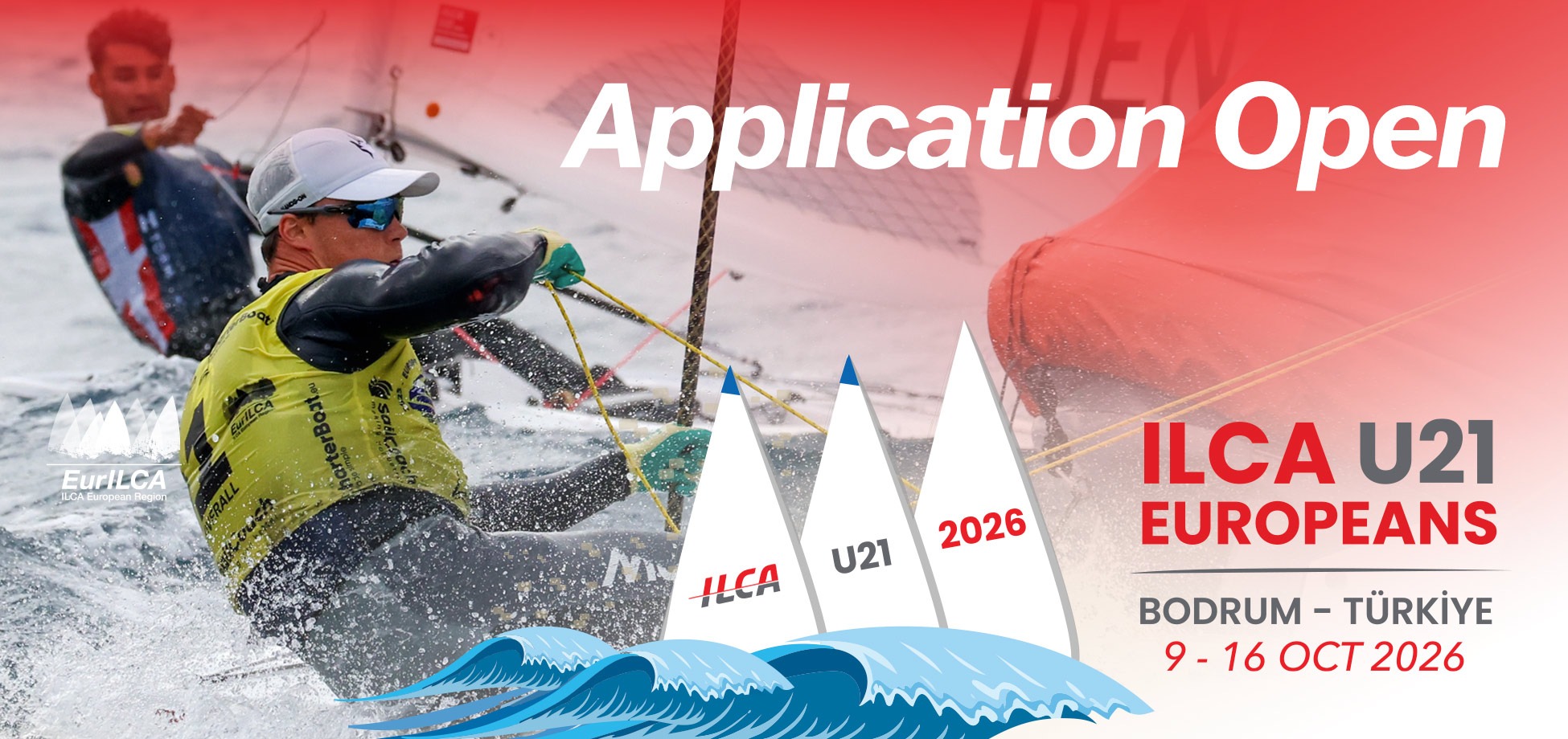 application open 2026 ilca u21 europeans