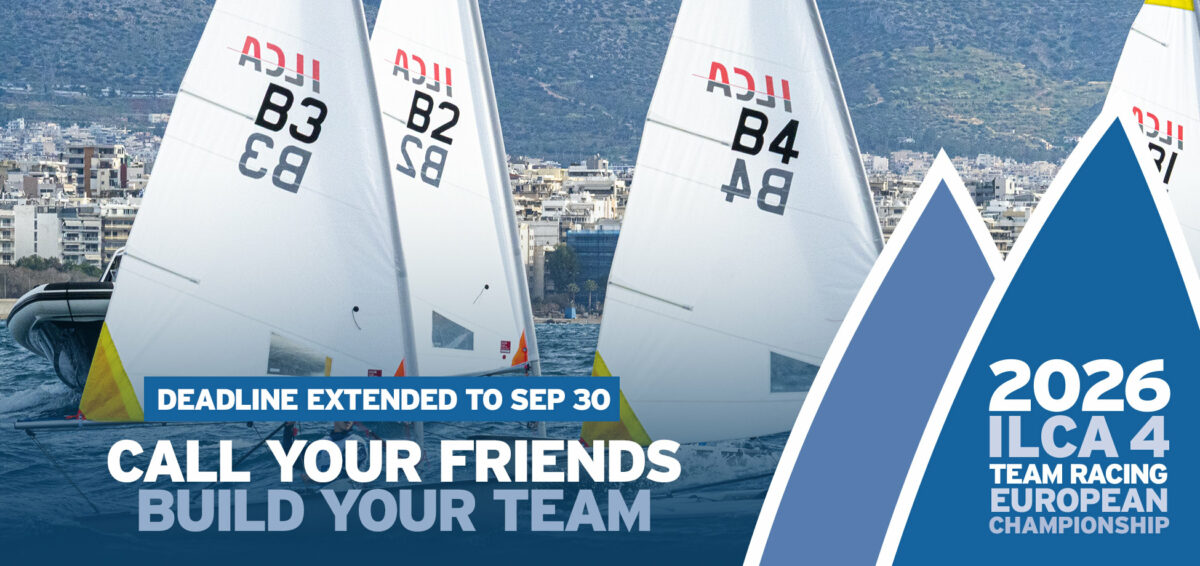 Entry Deadline Extended 2026 EurILCA Team Racing European Championship