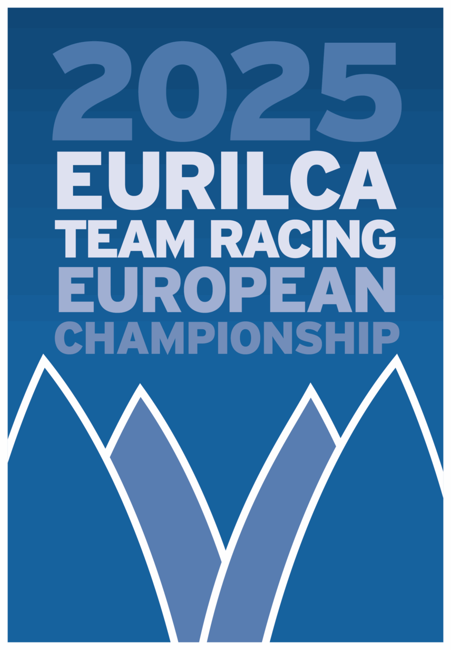 2025 EurILCA Team Racing Europeans logotype - Screen format